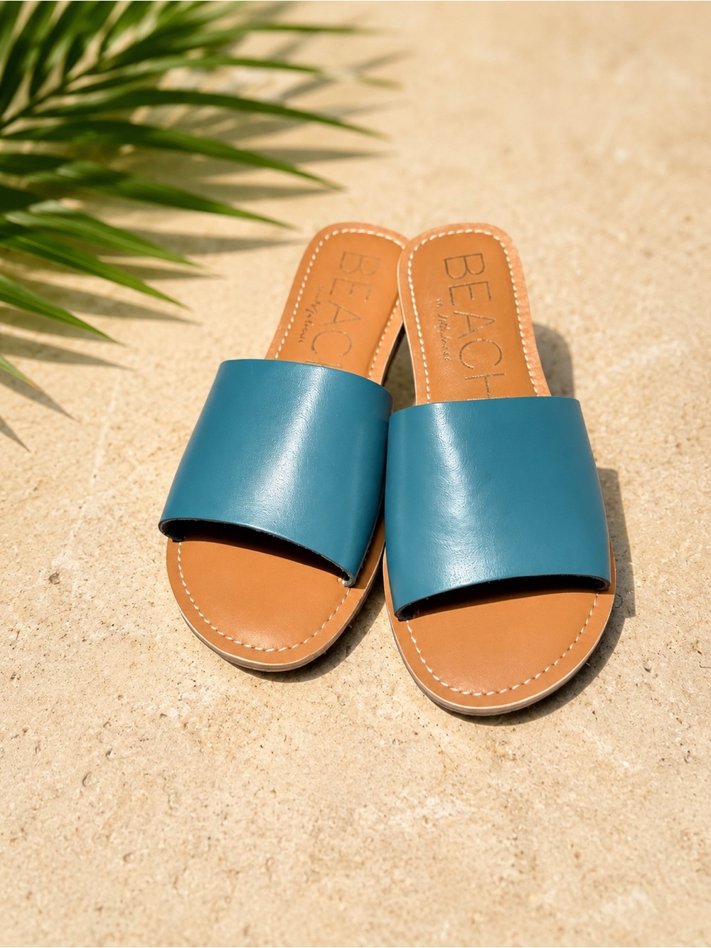 BEACH by Matisse Turquoise Slide Sandals – Size [9]